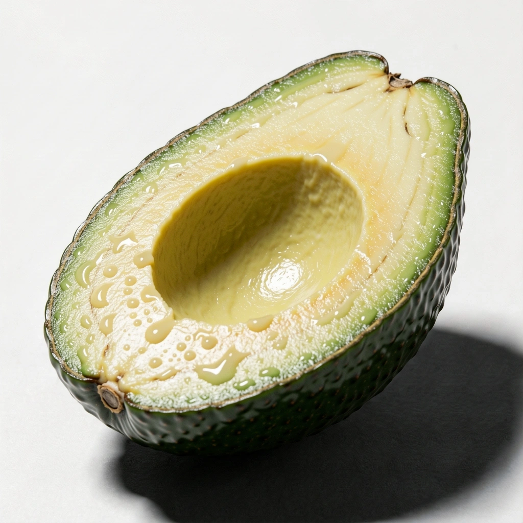 Anatomie einer Avocado - Lipiddichte und Textur